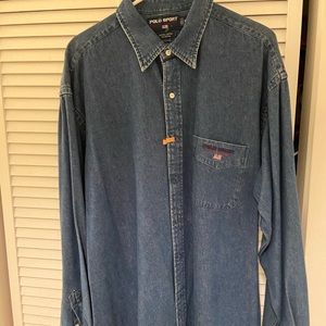 Polo Sport Ralph Lauren denim shirt.